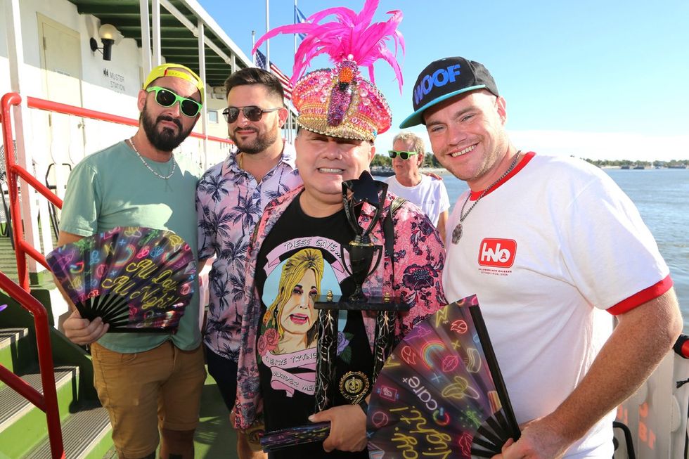 photo gallery HNO 2024 Dockside Tea Dance Natchez boat party OUT OutTraveler sponsored event