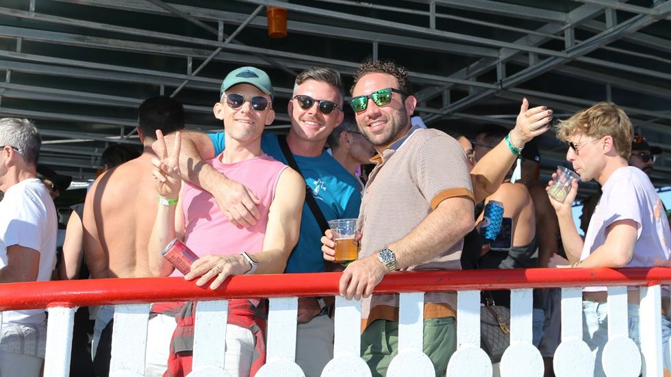 photo gallery HNO 2024 Dockside Tea Dance Natchez boat party OUT OutTraveler sponsored event