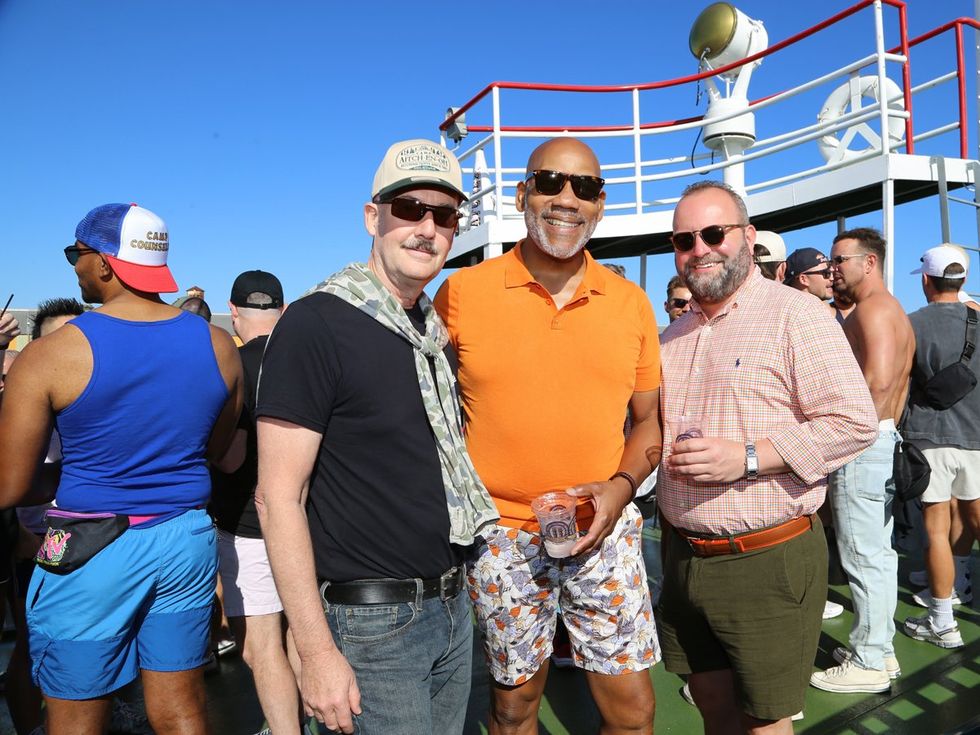 photo gallery HNO 2024 Dockside Tea Dance Natchez boat party OUT OutTraveler sponsored event