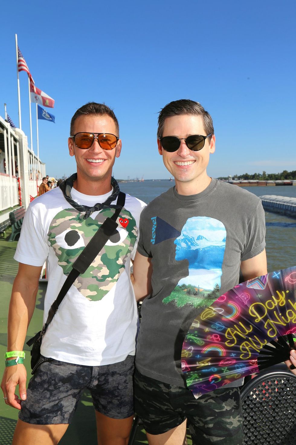 photo gallery HNO 2024 Dockside Tea Dance Natchez boat party OUT OutTraveler sponsored event