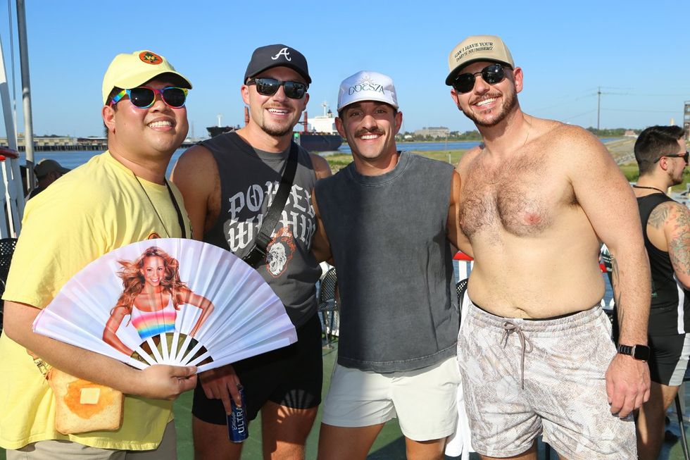 photo gallery HNO 2024 Dockside Tea Dance Natchez boat party OUT OutTraveler sponsored event