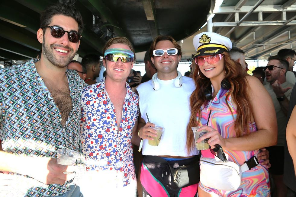 photo gallery HNO 2024 Dockside Tea Dance Natchez boat party OUT OutTraveler sponsored event