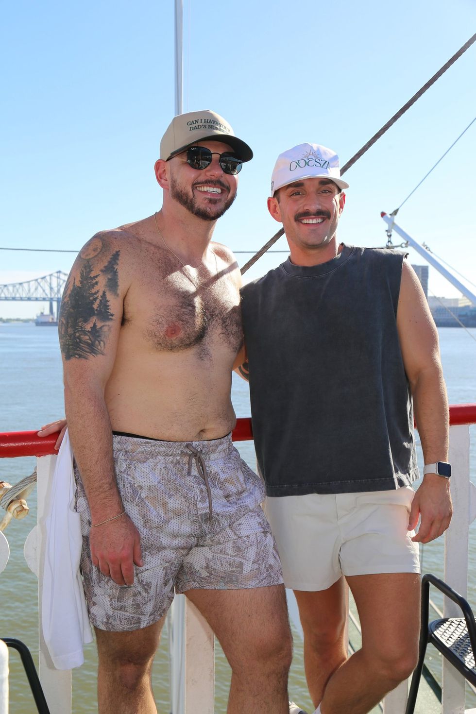 photo gallery HNO 2024 Dockside Tea Dance Natchez boat party OUT OutTraveler sponsored event