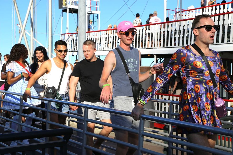 photo gallery HNO 2024 Dockside Tea Dance Natchez boat party OUT OutTraveler sponsored event