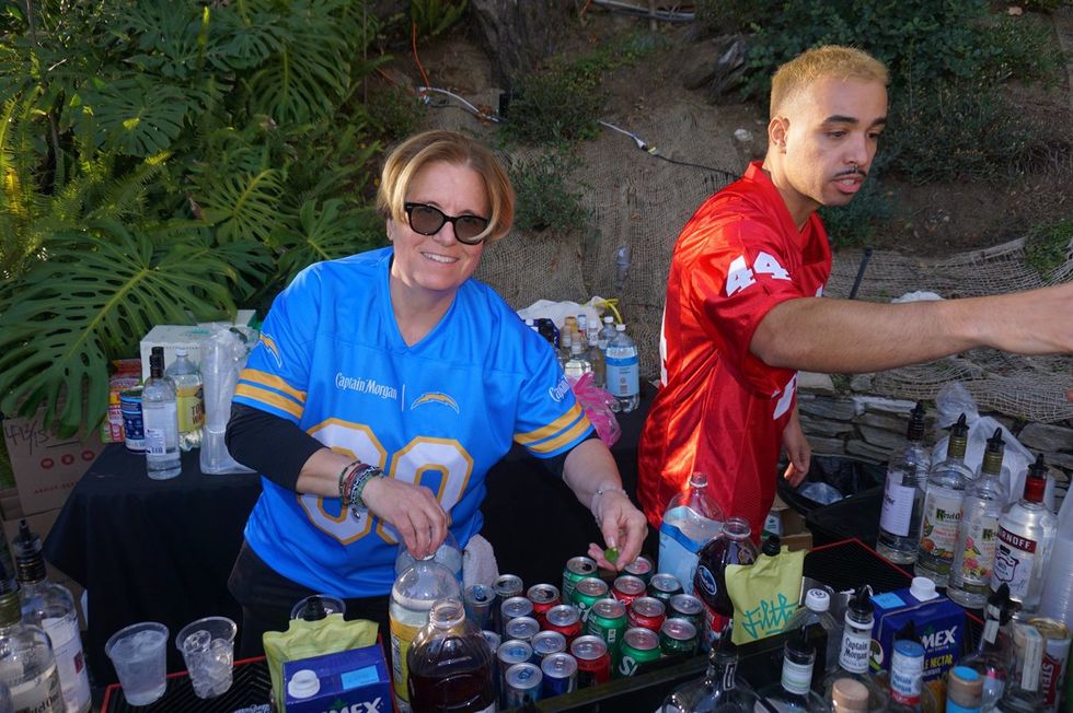 photo gallery LA Super Bowl Party 2025 provided by Miguel Angel Reyes