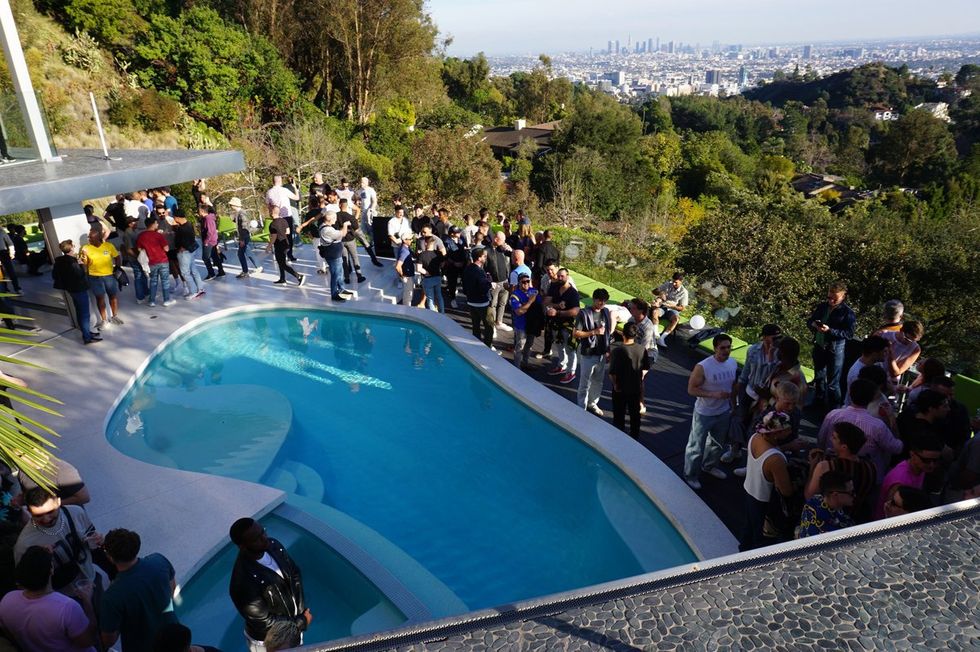 photo gallery LA Super Bowl Party 2025 provided by Miguel Angel Reyes