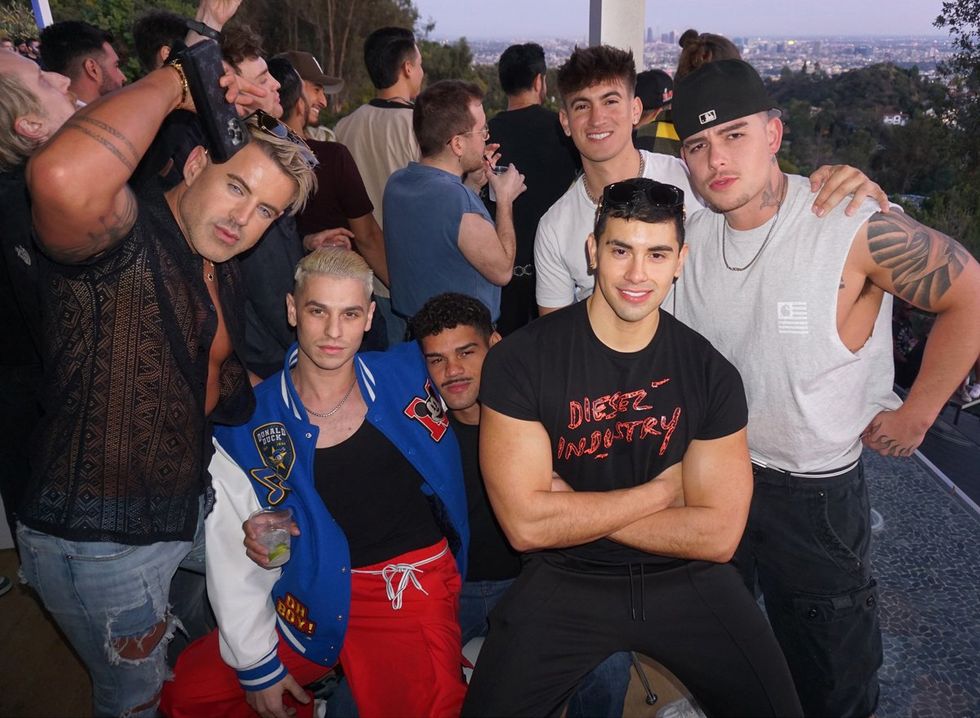 photo gallery LA Super Bowl Party 2025 provided by Miguel Angel Reyes