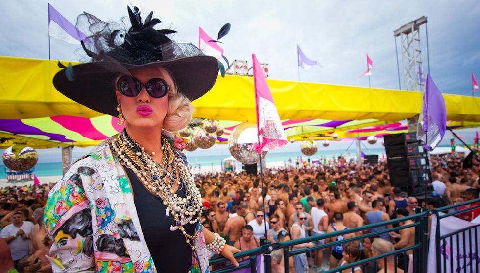 photo gallery NATIONAL LGBTQ TASK FORCE Miami Florida WINTER PARTY FESTIVAL retrospective