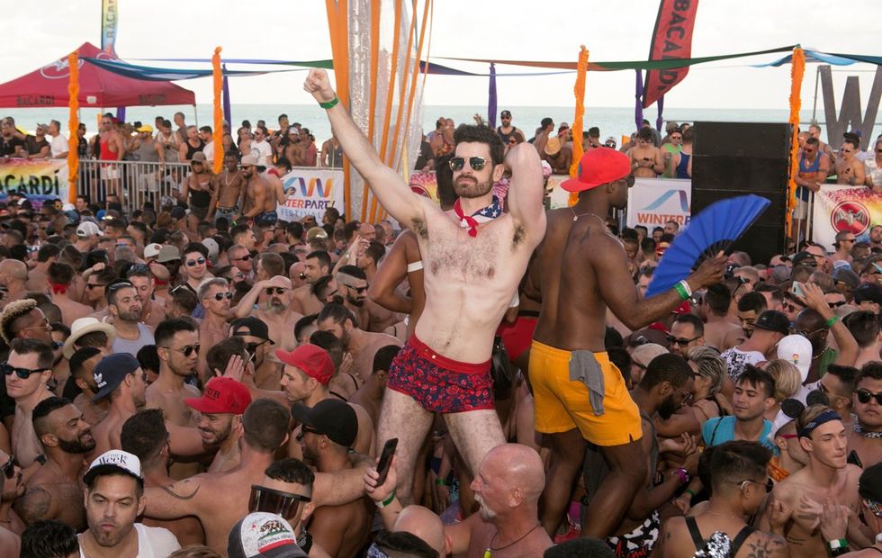 photo gallery NATIONAL LGBTQ TASK FORCE Miami Florida WINTER PARTY FESTIVAL retrospective