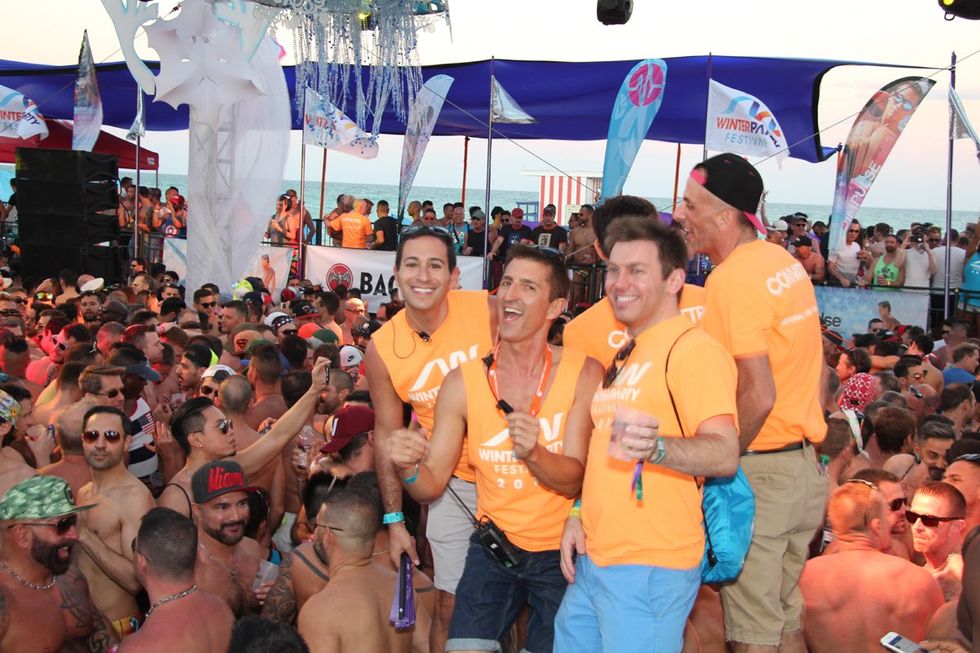 photo gallery NATIONAL LGBTQ TASK FORCE Miami Florida WINTER PARTY FESTIVAL retrospective