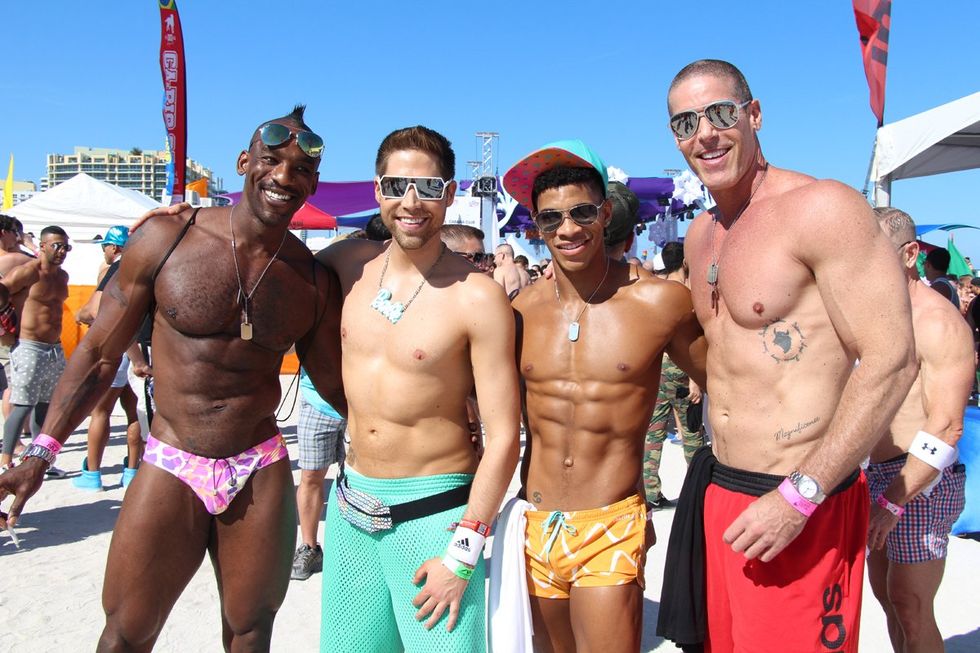 photo gallery NATIONAL LGBTQ TASK FORCE Miami Florida WINTER PARTY FESTIVAL retrospective