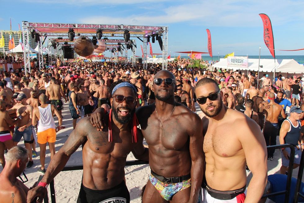 photo gallery NATIONAL LGBTQ TASK FORCE Miami Florida WINTER PARTY FESTIVAL retrospective