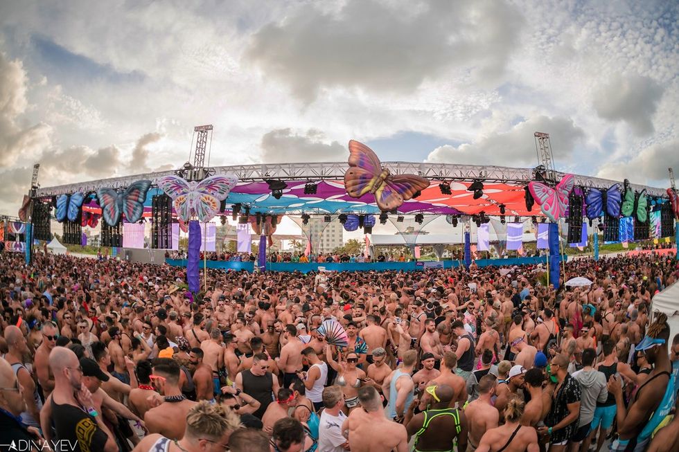 photo gallery NATIONAL LGBTQ TASK FORCE Miami Florida WINTER PARTY FESTIVAL retrospective