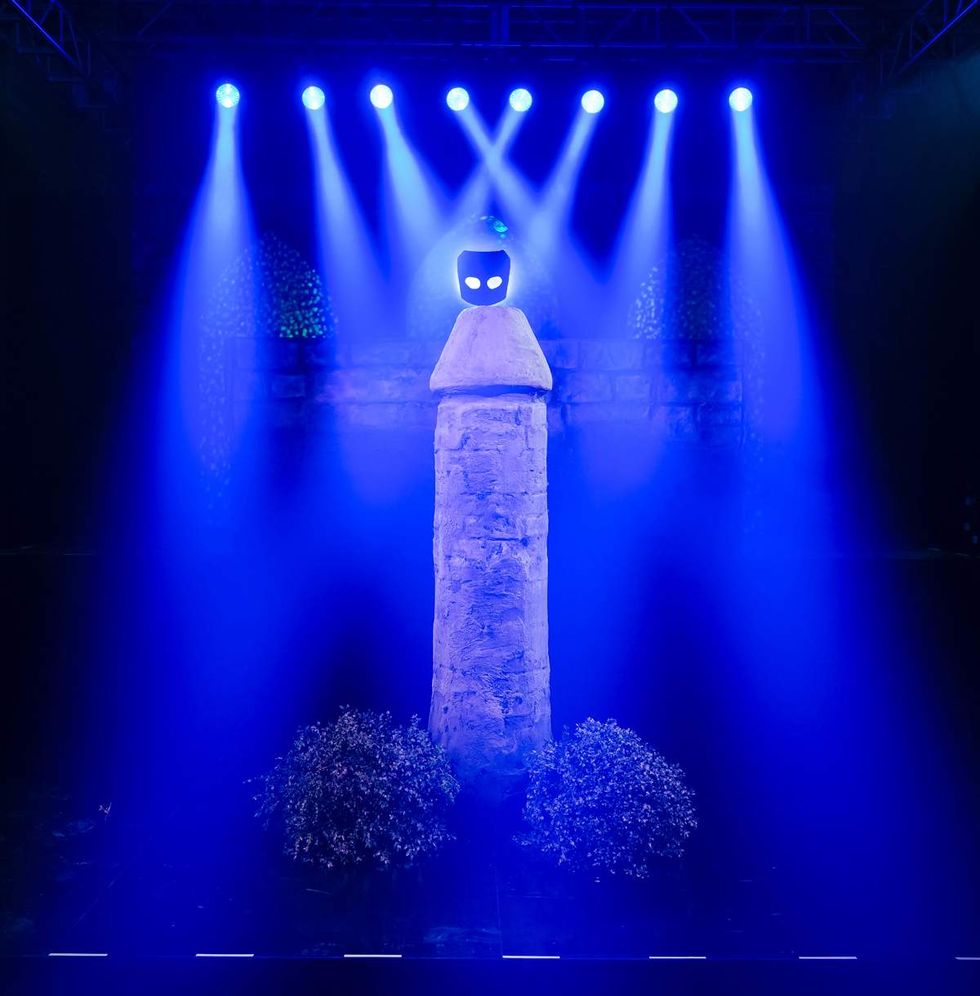 Photo gallery of the 2025 Grindr Pleasure Ball in NYC with theme Garden of Otherworldly Delights