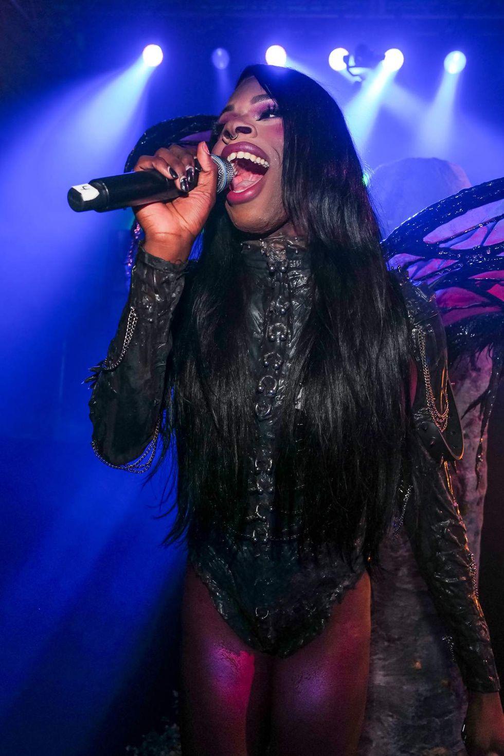 Photo gallery of the 2025 Grindr Pleasure Ball in NYC with theme Garden of Otherworldly Delights