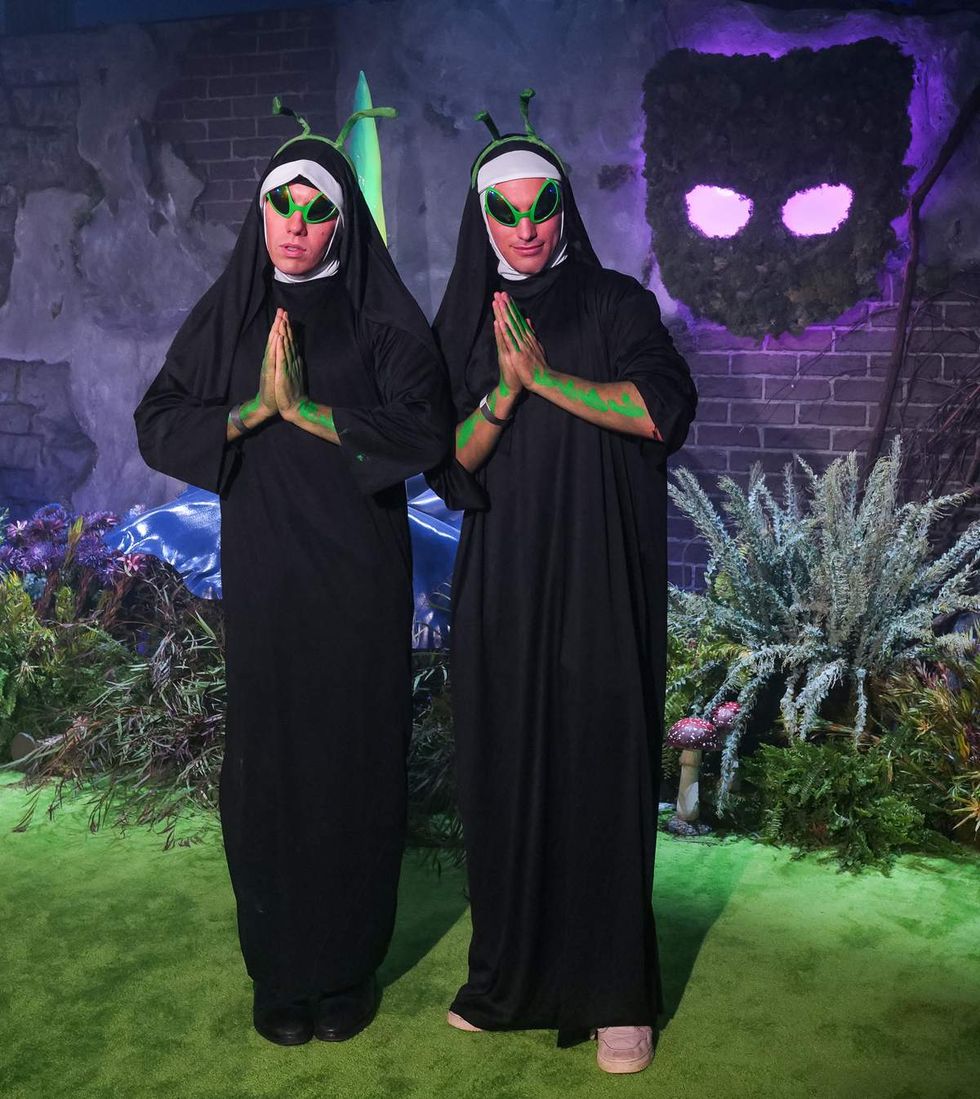 Photo gallery of the 2025 Grindr Pleasure Ball in NYC with theme Garden of Otherworldly Delights