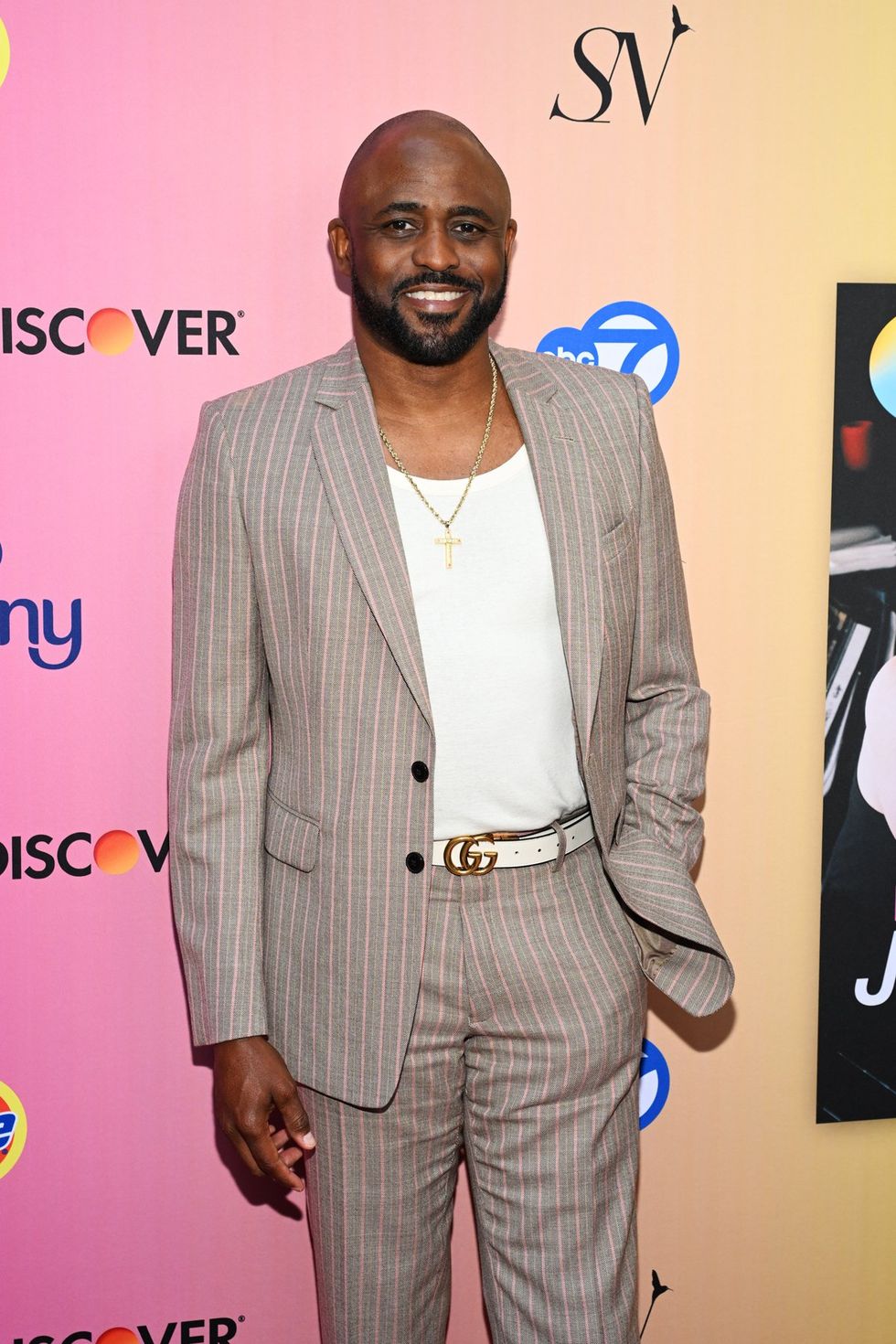 photo gallery OUT mag The Advocate magazine LGBTQ pride Party June 2024 celebrates cover stars Jonathan Groff Wayne Brady red carpet Out Of The Closet broadway photobooth pics