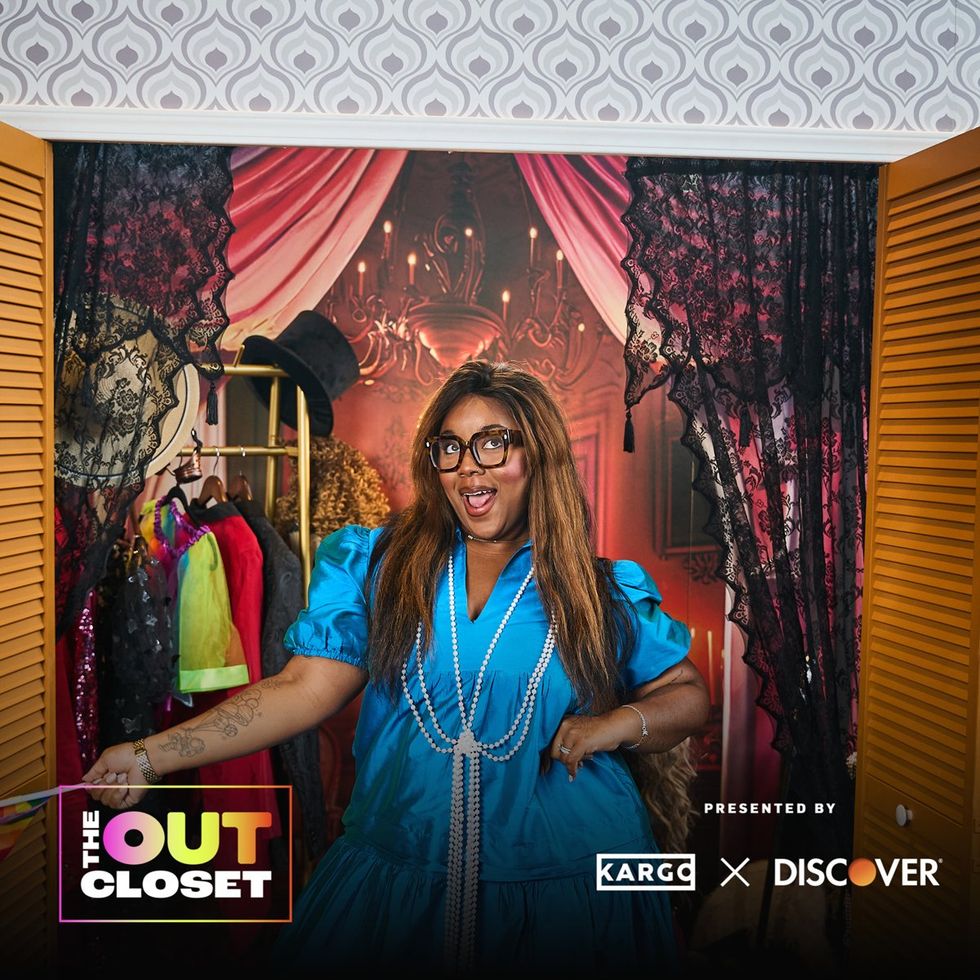 photo gallery OUT mag The Advocate magazine LGBTQ pride Party June 2024 celebrates cover stars Jonathan Groff Wayne Brady red carpet Out Of The Closet broadway photobooth pics