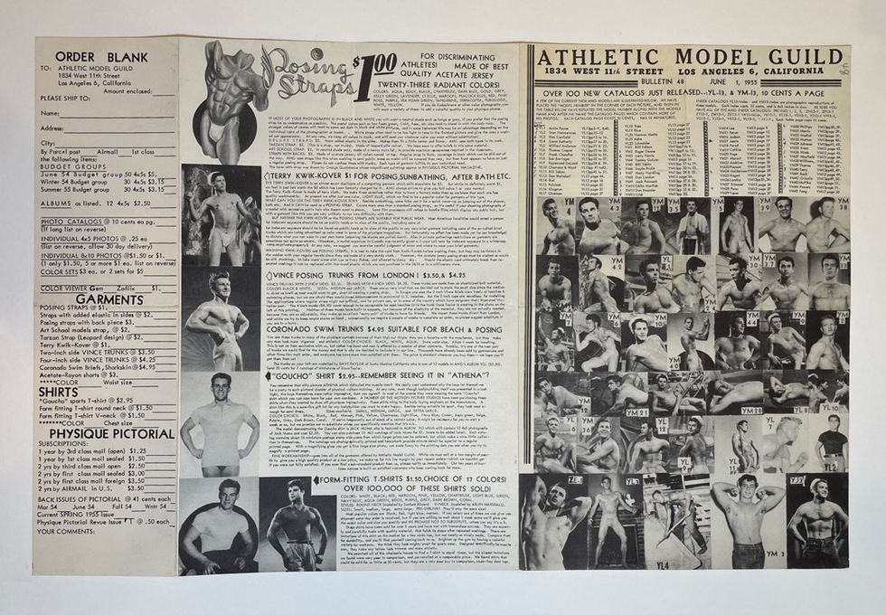 Photo Gallery Physique Pictorial Exhibition Bob Mizer Foundation San Francisco