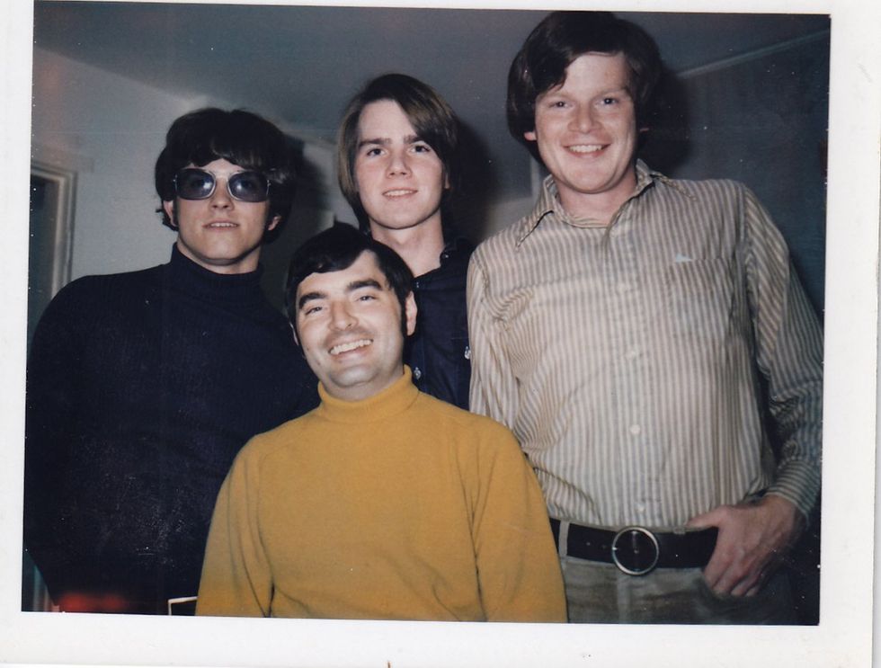 photo gallery Polaroids spanning from 1964 to 1991 documenting Houston male throuple John Jay Hollenburger Arthur Slaughter Gary Grether aka JAG and their social circle