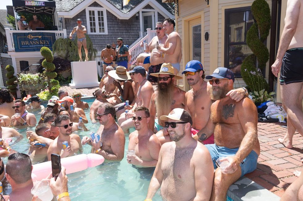 photo gallery PTown Bear Week 2024 Pool Party