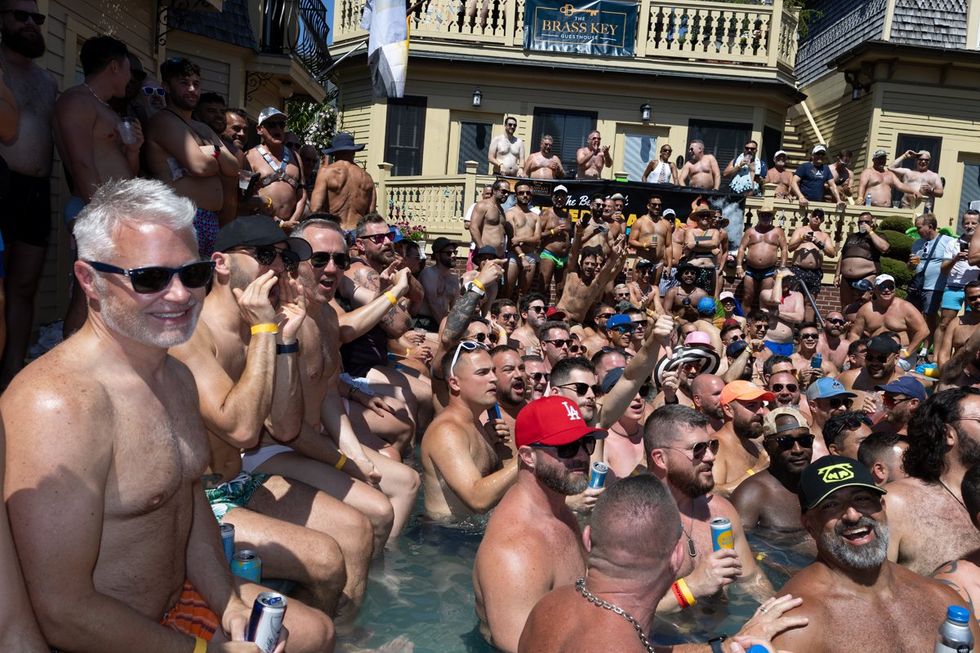 photo gallery PTown Bear Week 2024 Pool Party