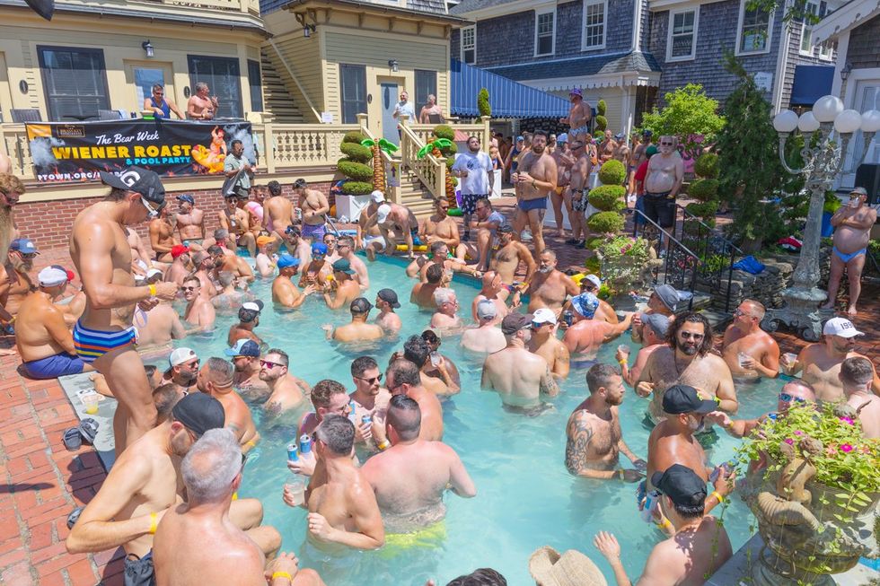 photo gallery PTown Bear Week 2024 Pool Party