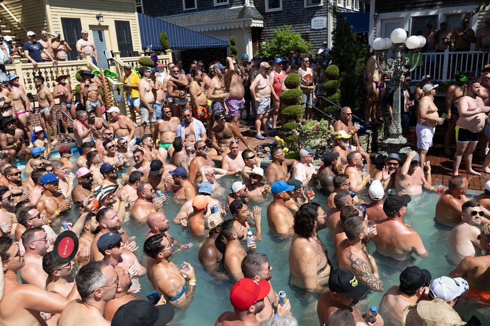 photo gallery PTown Bear Week 2024 Pool Party