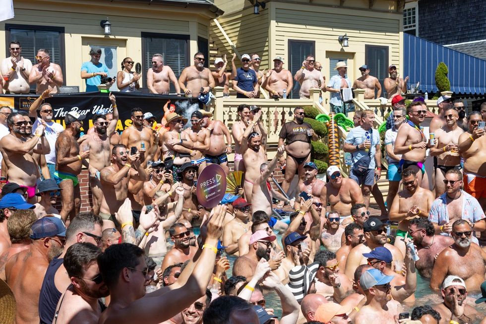 photo gallery PTown Bear Week 2024 Pool Party