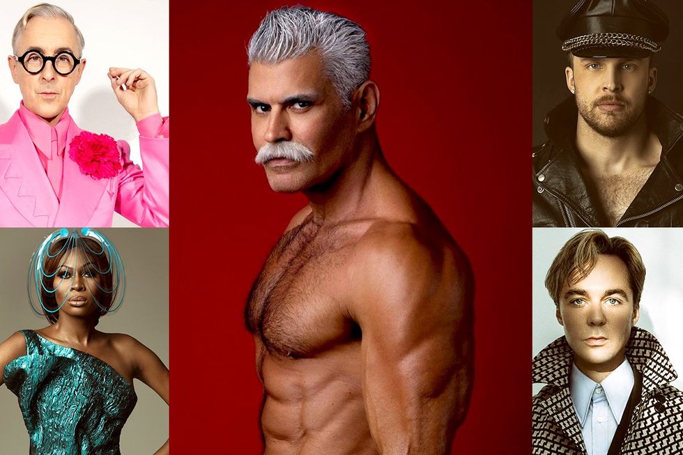 Photo Gallery Q&A: Meet NYC based gay celebrity photographer Mike Ruiz and his LGBTQ+ subjects Alan Cumming Dominique Jackson Mike Ruiz Leatherman Carson Tueller Jim Parsons