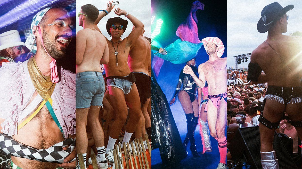 Photo Gallery Roland Fitz Fire Island Intergalactic Pines Beach LGBTQ gay dance Party