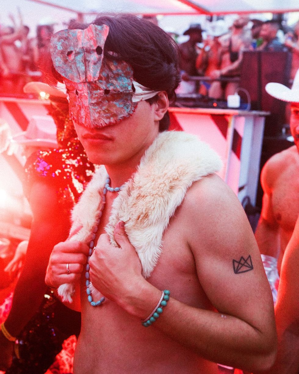 Photo Gallery Roland Fitz Fire Island Intergalactic Pines Beach LGBTQ gay dance Party