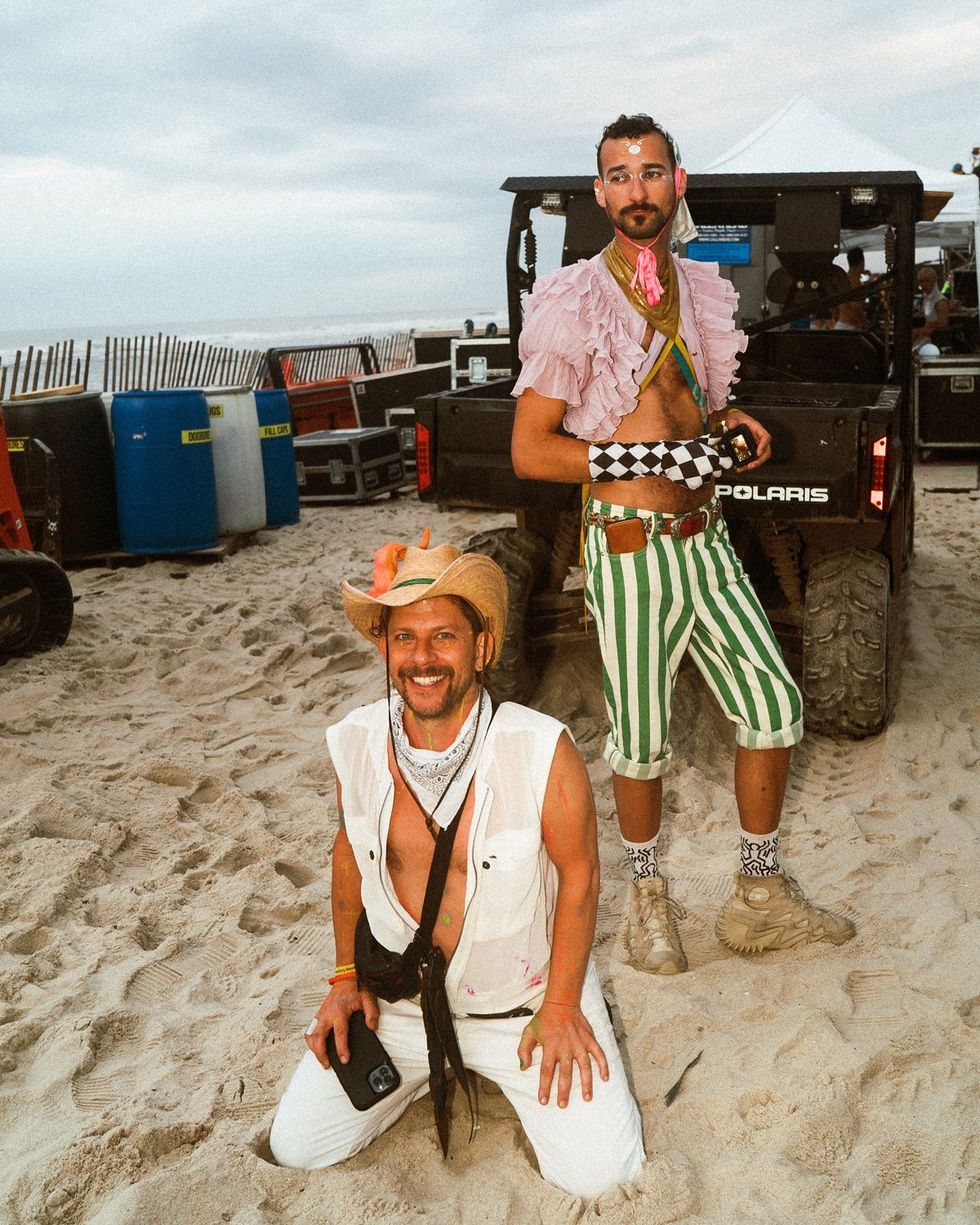 Photo Gallery Roland Fitz Fire Island Intergalactic Pines Beach LGBTQ gay dance Party
