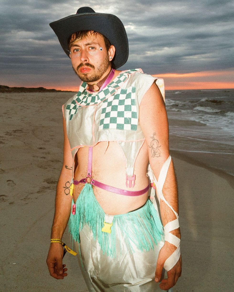 Photo Gallery Roland Fitz Fire Island Intergalactic Pines Beach LGBTQ gay dance Party