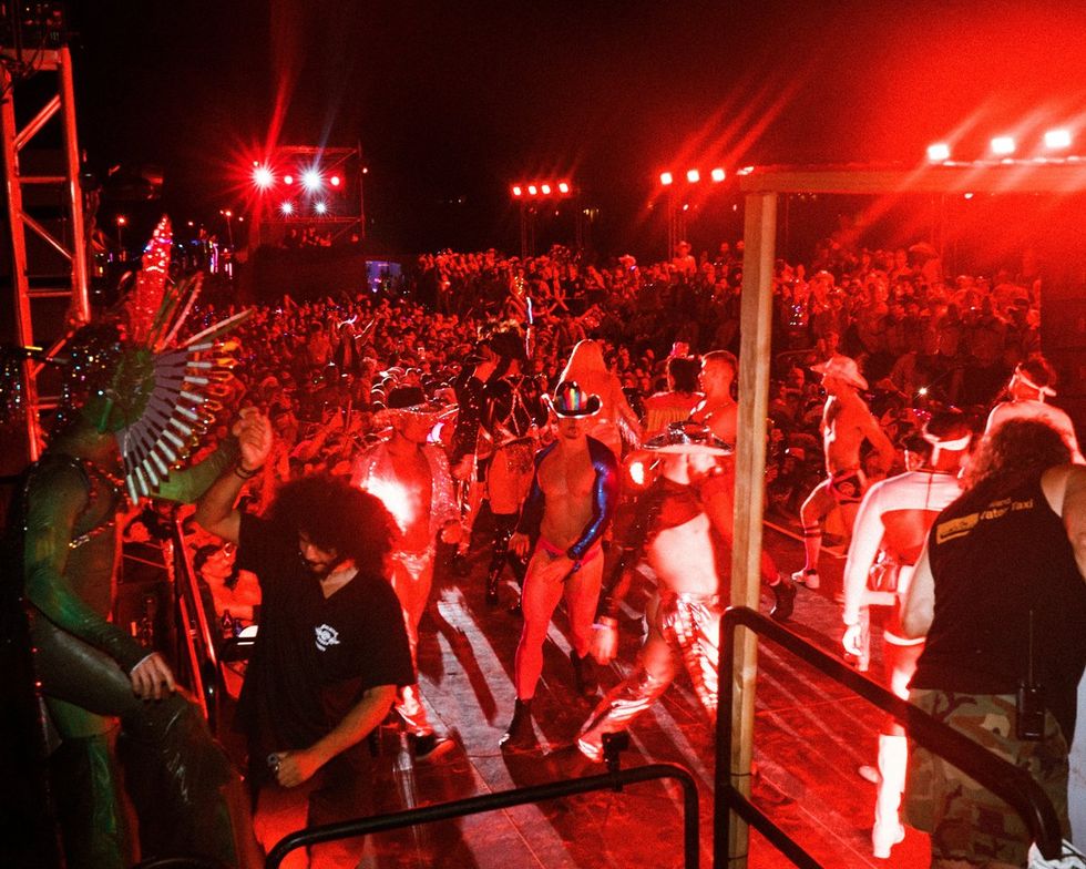 Photo Gallery Roland Fitz Fire Island Intergalactic Pines Beach LGBTQ gay dance Party