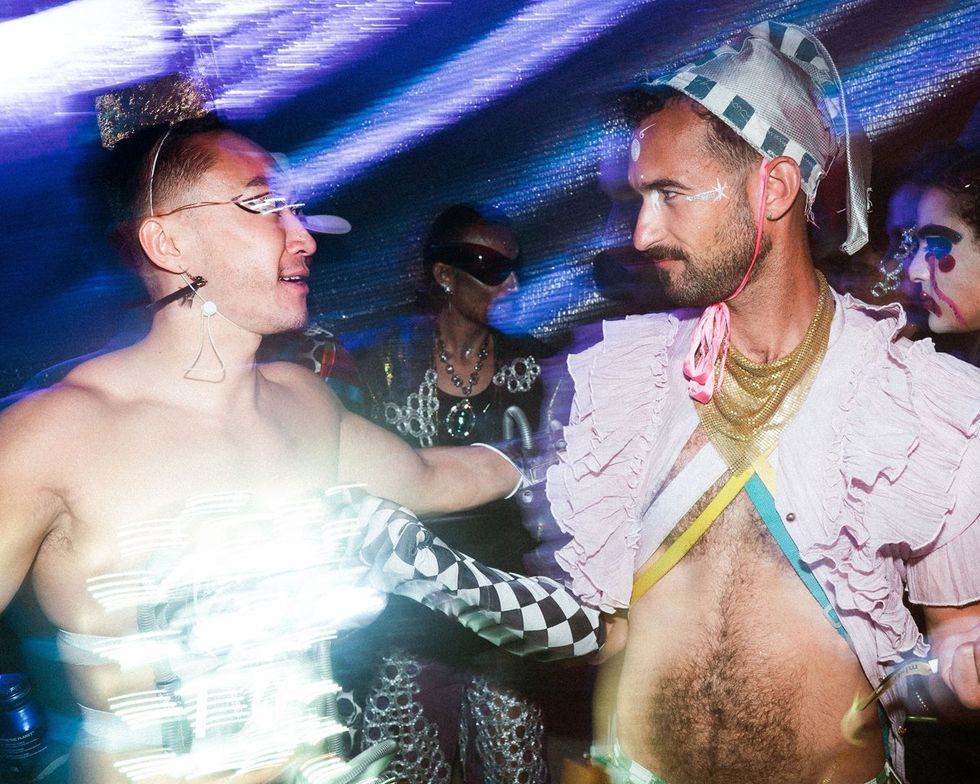 Photo Gallery Roland Fitz Fire Island Intergalactic Pines Beach LGBTQ gay dance Party