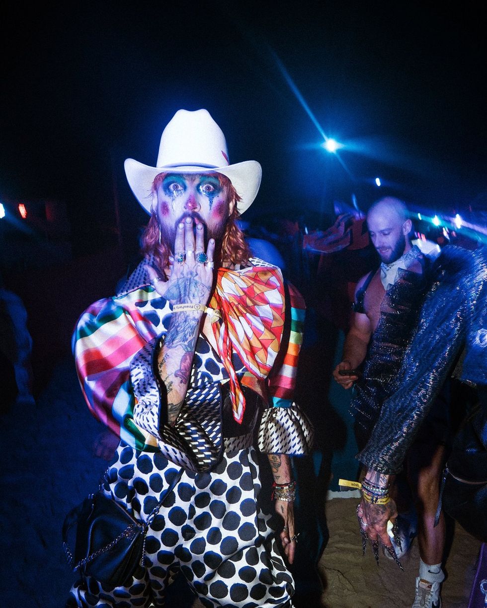 Photo Gallery Roland Fitz Fire Island Intergalactic Pines Beach LGBTQ gay dance Party