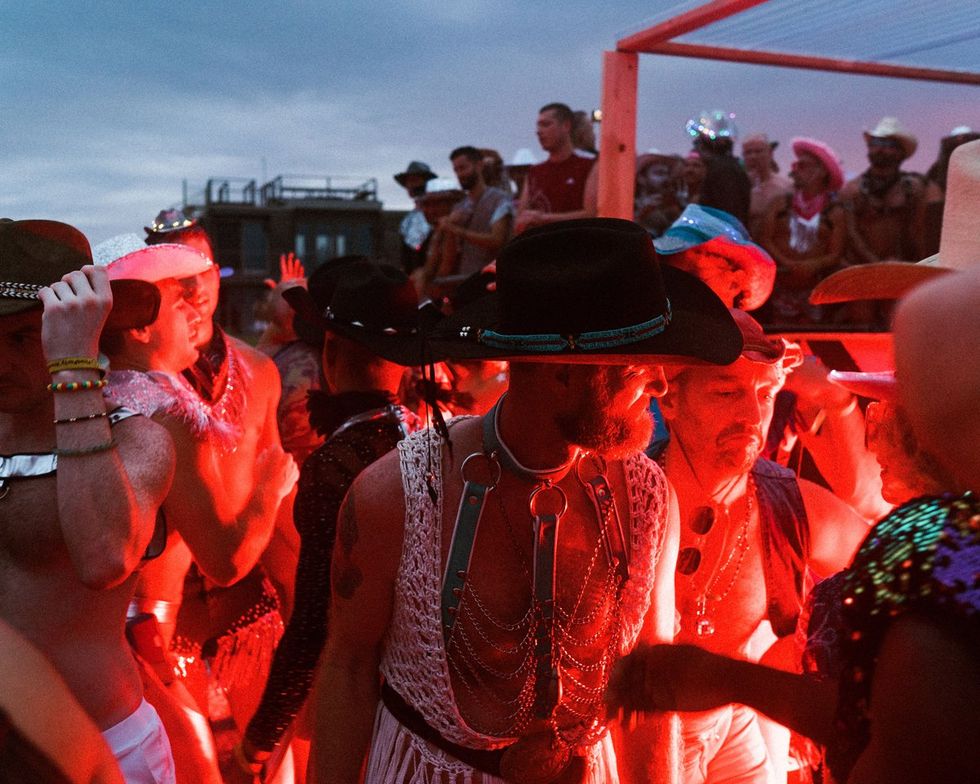 Photo Gallery Roland Fitz Fire Island Intergalactic Pines Beach LGBTQ gay dance Party