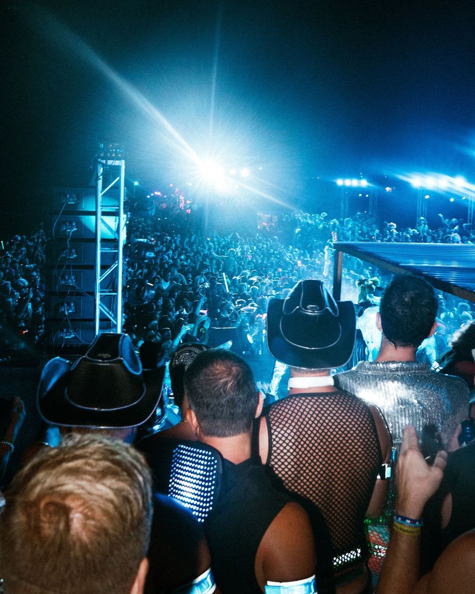 Photo Gallery Roland Fitz Fire Island Intergalactic Pines Beach LGBTQ gay dance Party