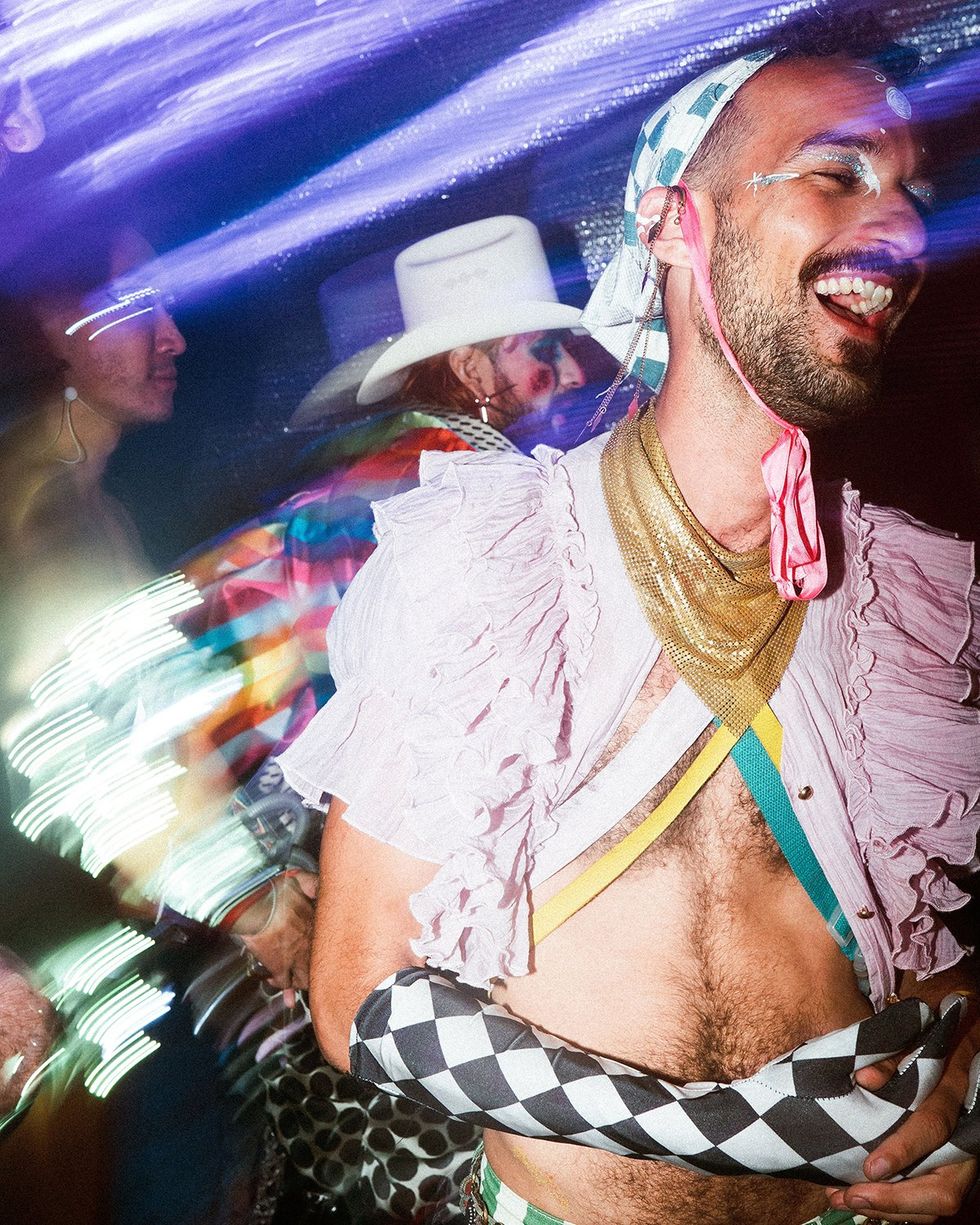 Photo Gallery Roland Fitz Fire Island Intergalactic Pines Beach LGBTQ gay dance Party
