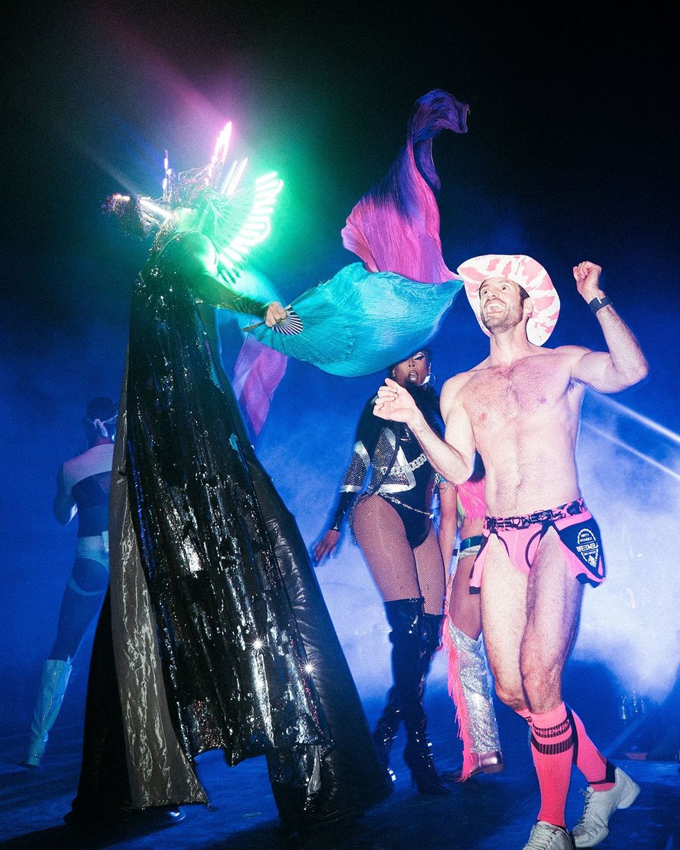 Photo Gallery Roland Fitz Fire Island Intergalactic Pines Beach LGBTQ gay dance Party