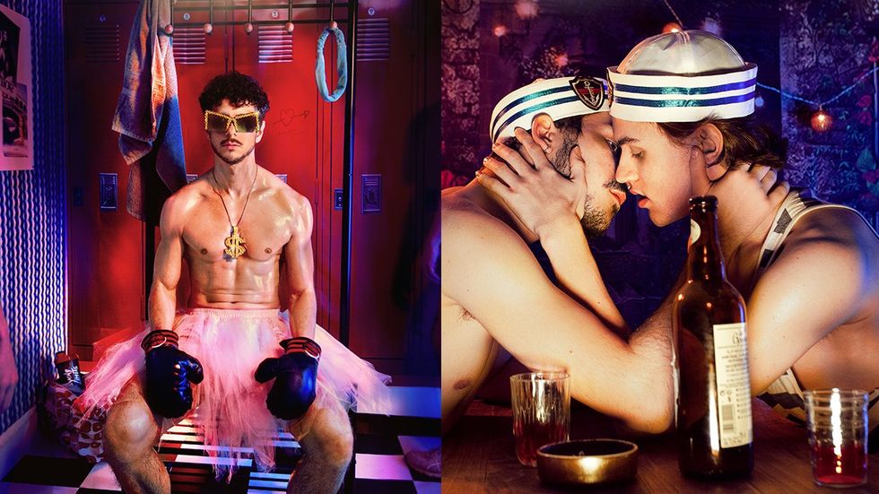 photo gallery Romain Berger french queer artist profile