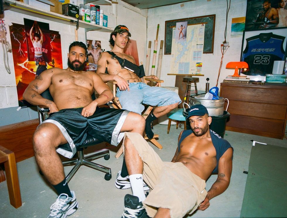 photo gallery Sniffies Wet Hot Summer clothing line 2025