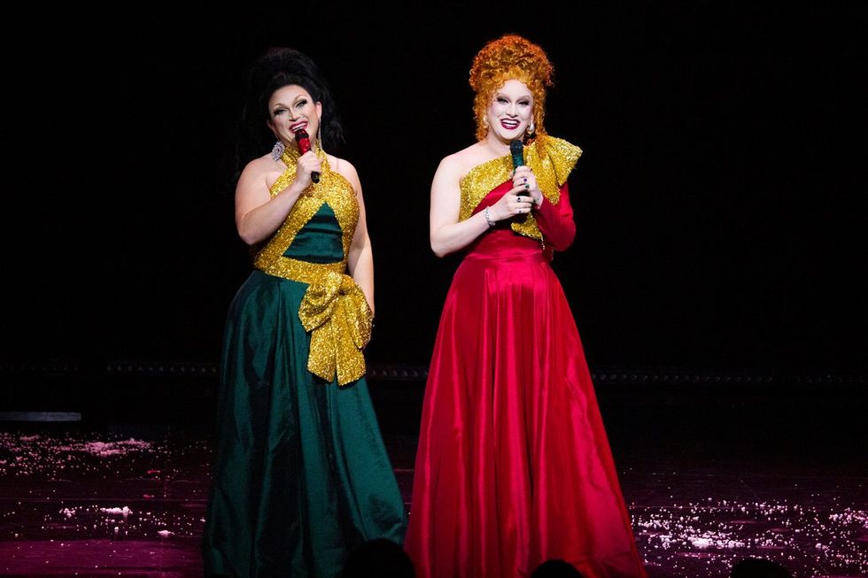 photo gallery The Jinkx & DeLa Holiday Show livestream sneak peek