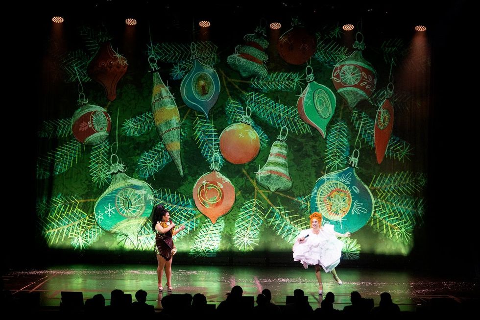 photo gallery The Jinkx & DeLa Holiday Show livestream sneak peek