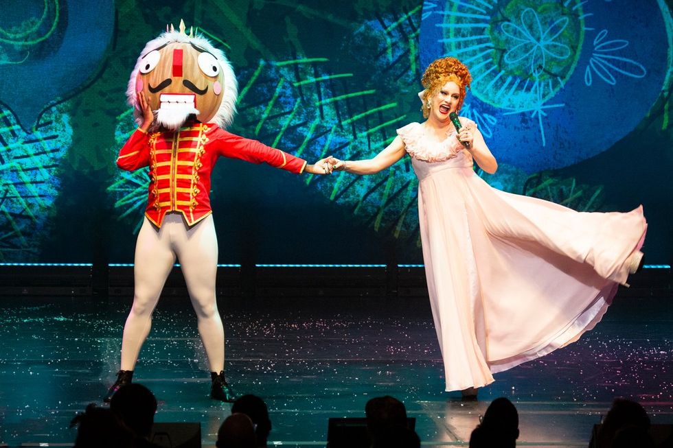 photo gallery The Jinkx & DeLa Holiday Show livestream sneak peek