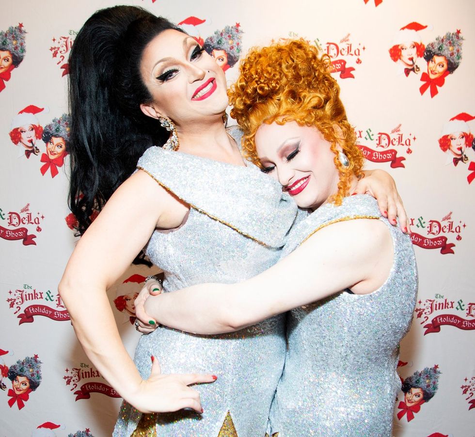 photo gallery The Jinkx & DeLa Holiday Show livestream sneak peek