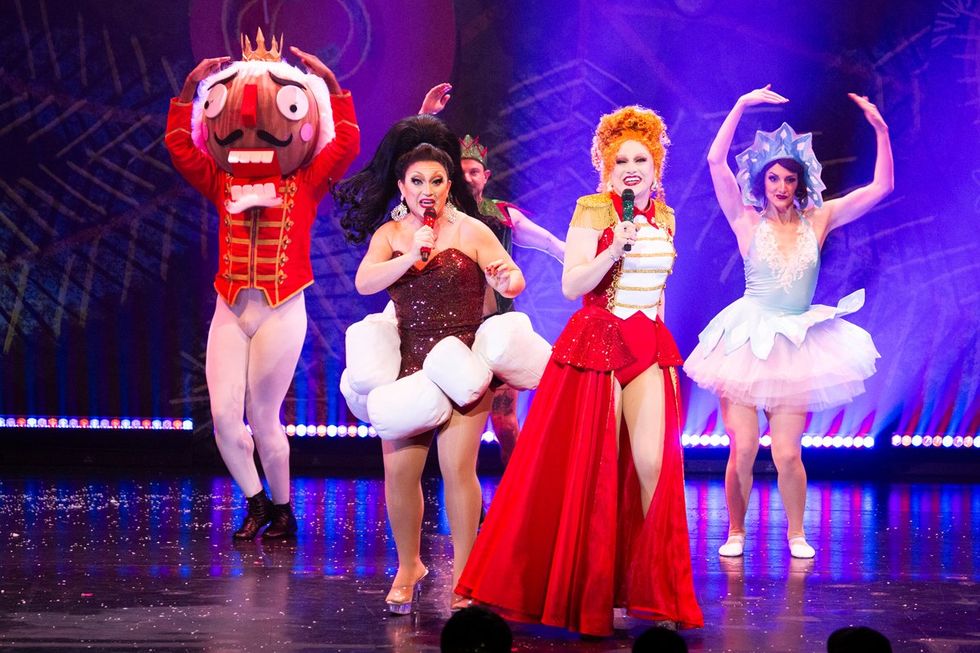 photo gallery The Jinkx & DeLa Holiday Show livestream sneak peek