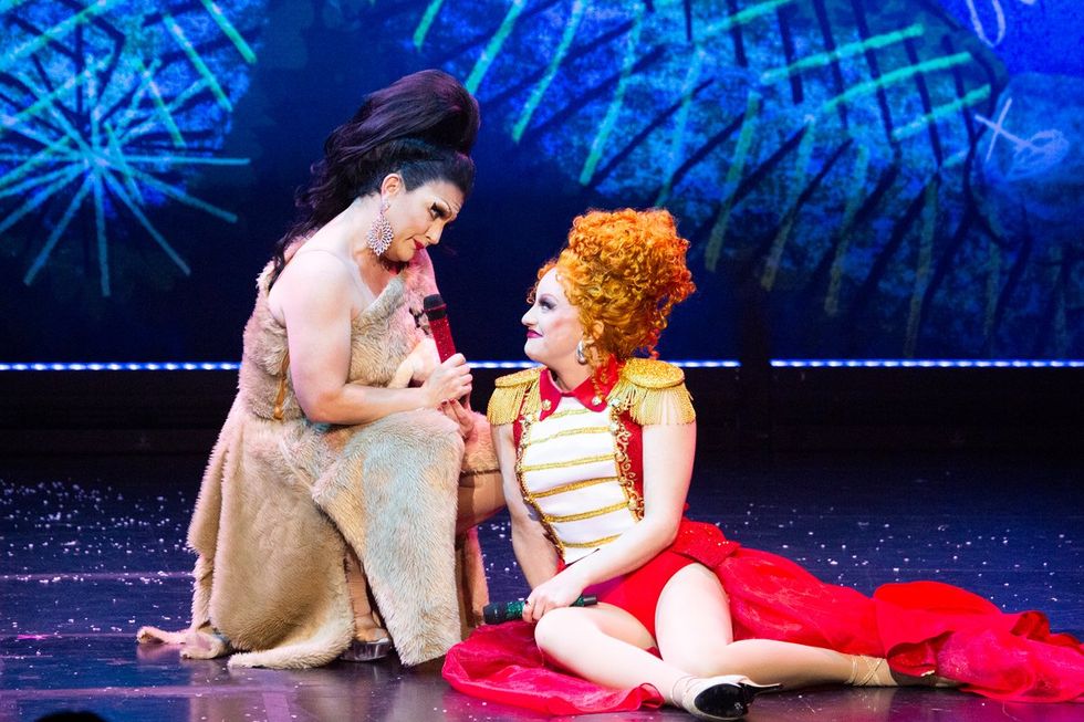 photo gallery The Jinkx & DeLa Holiday Show livestream sneak peek