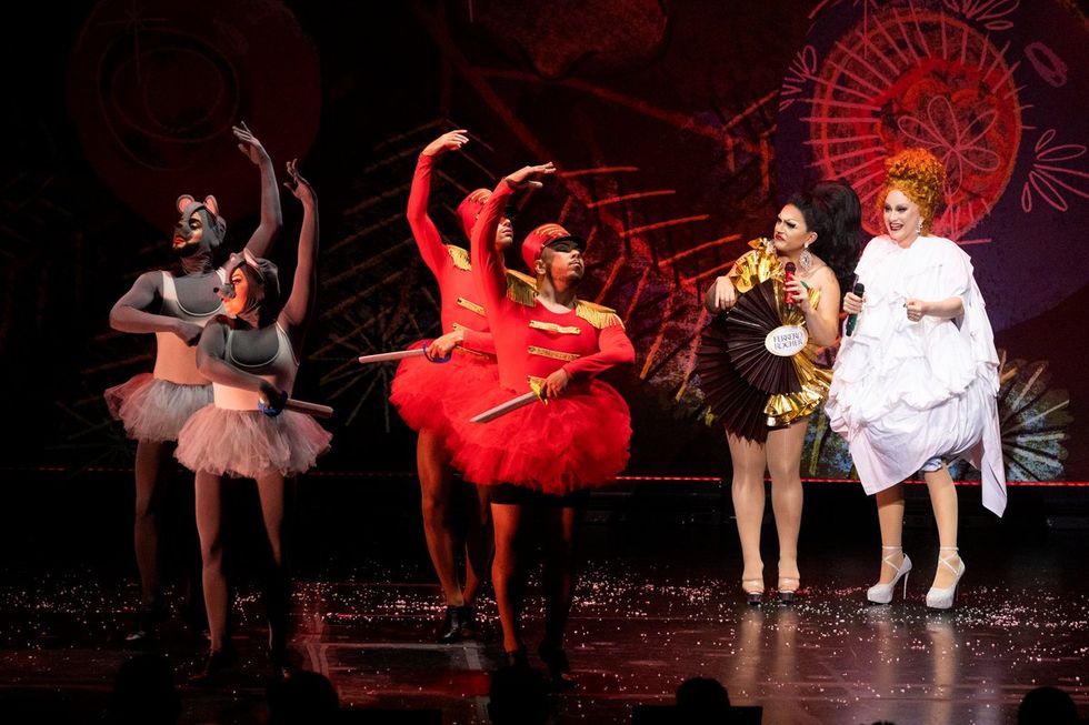 photo gallery The Jinkx & DeLa Holiday Show livestream sneak peek